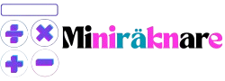 miniräknare logo